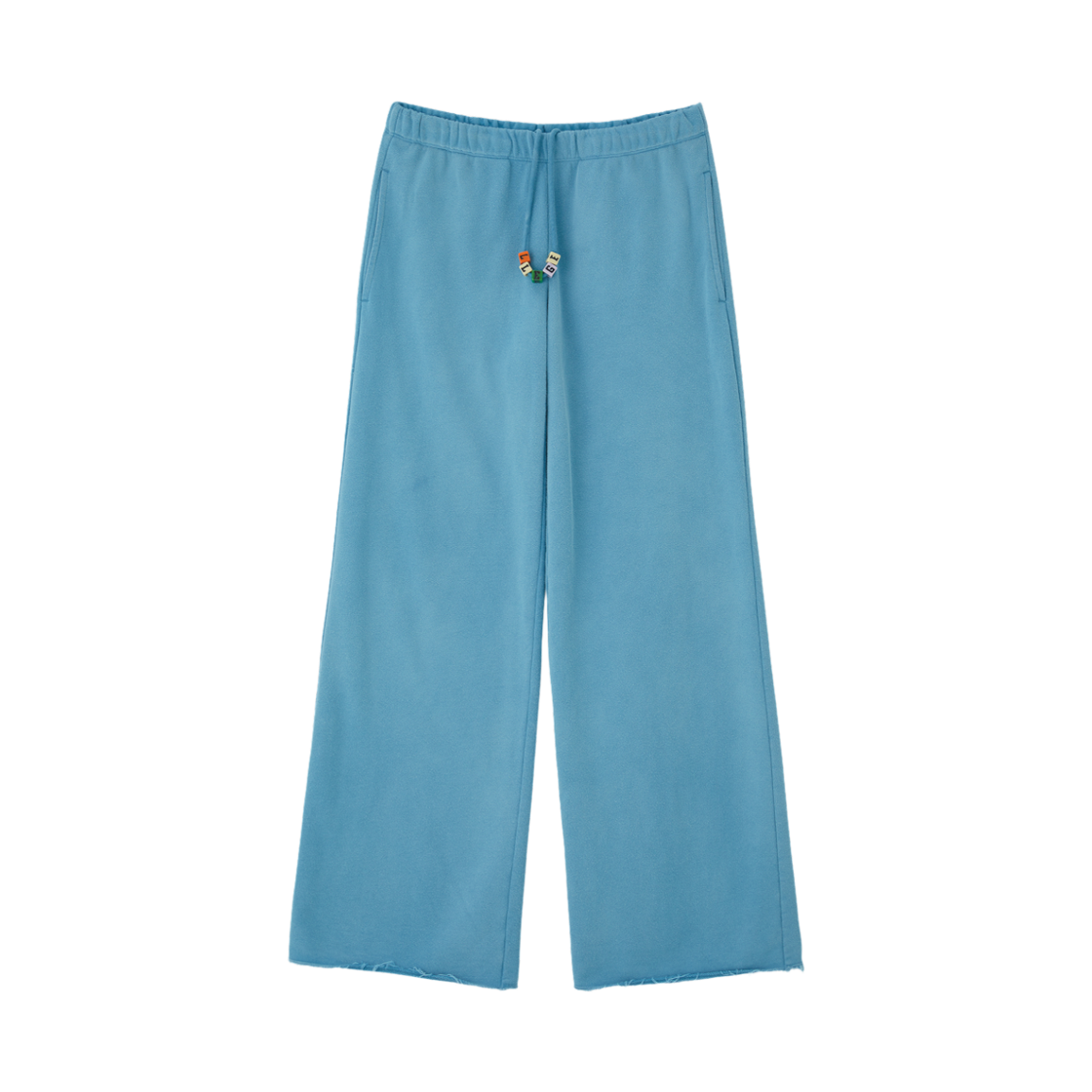 LL26WSPT002BL LLEGE Cube Logo Low-Rise Training Pants Blue