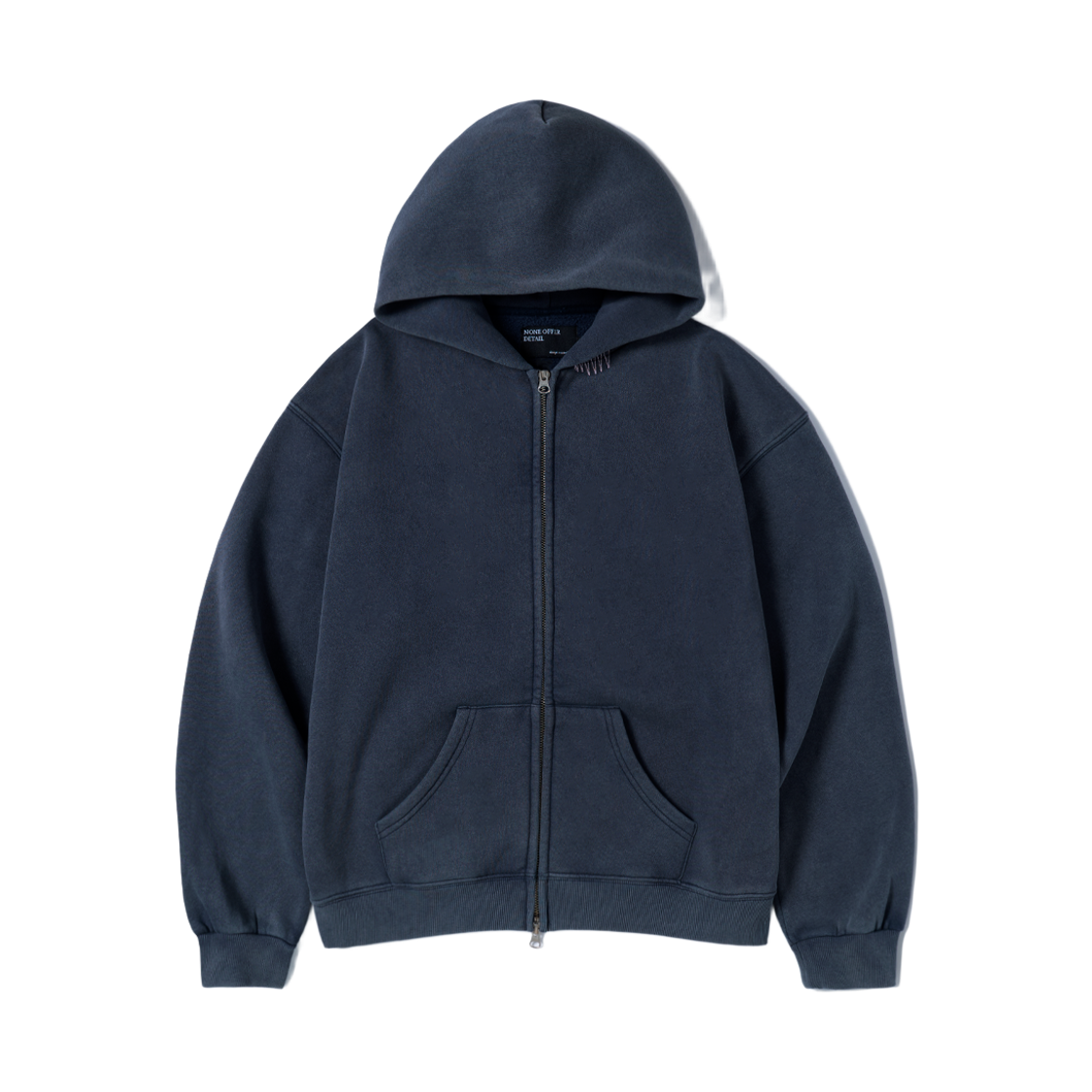 P00000CQ NOD None - Zip hoodie Faded Navy