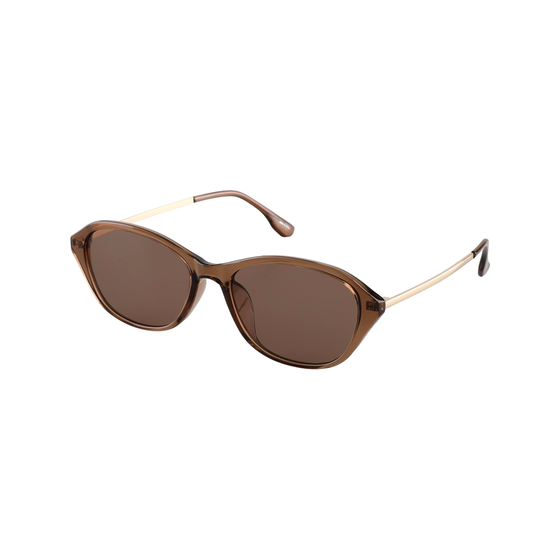 had C3 2DITOR AD Cats Fashion Square Horn-Rimmed Large Size UV Protection Sun Glass C3 Brown