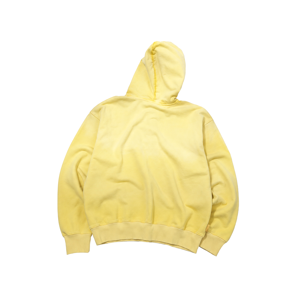 메인부스 아카이브 유닛 워시드 후드 티셔츠 레몬(MAINBOOTH Archive Unit Washed Hood T-shirt LEMON) - 2