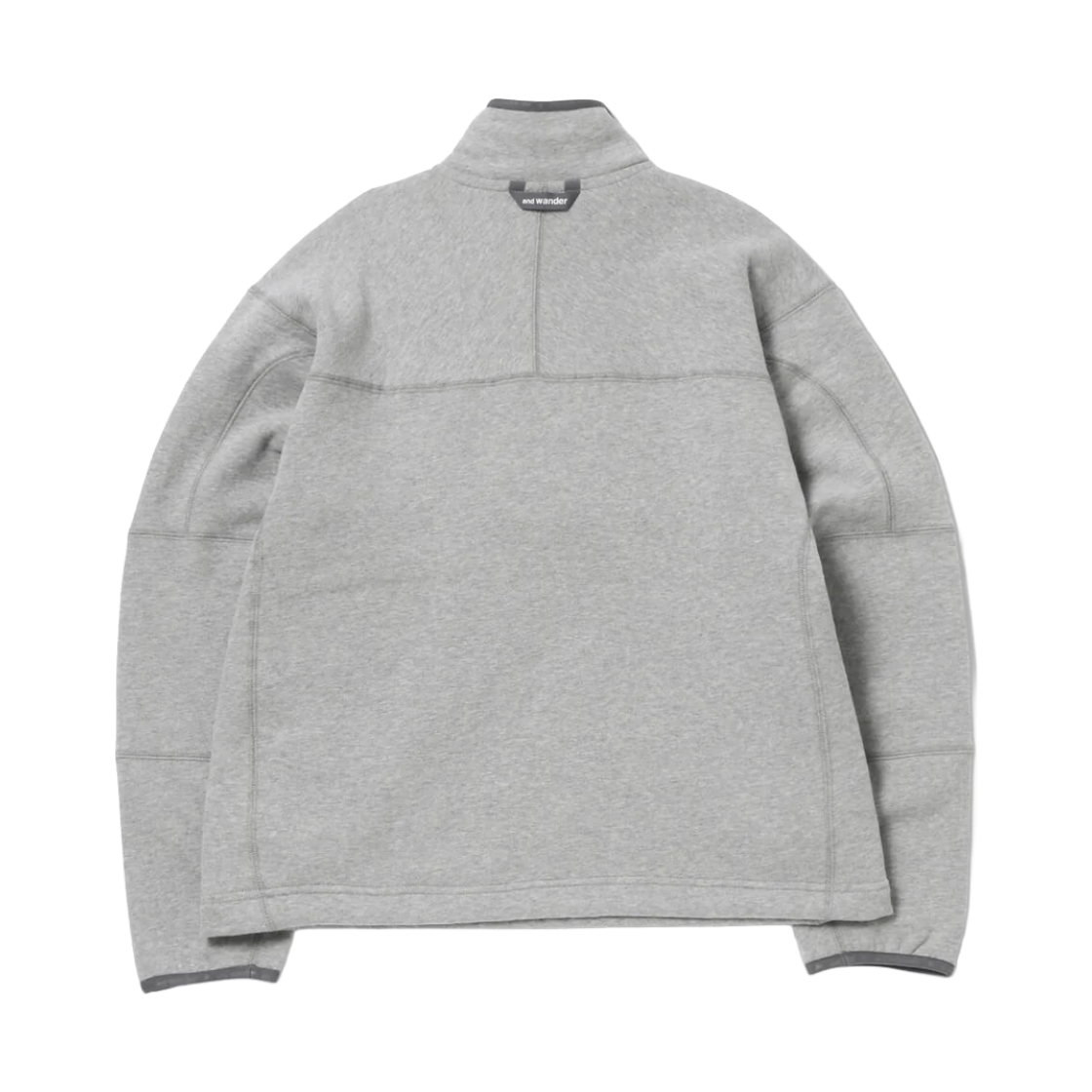 앤드 원더 059 스웨트 풀오버 그레이 - 26FW(And Wander 059 Sweat Pullover Gray - 26FW) - 2