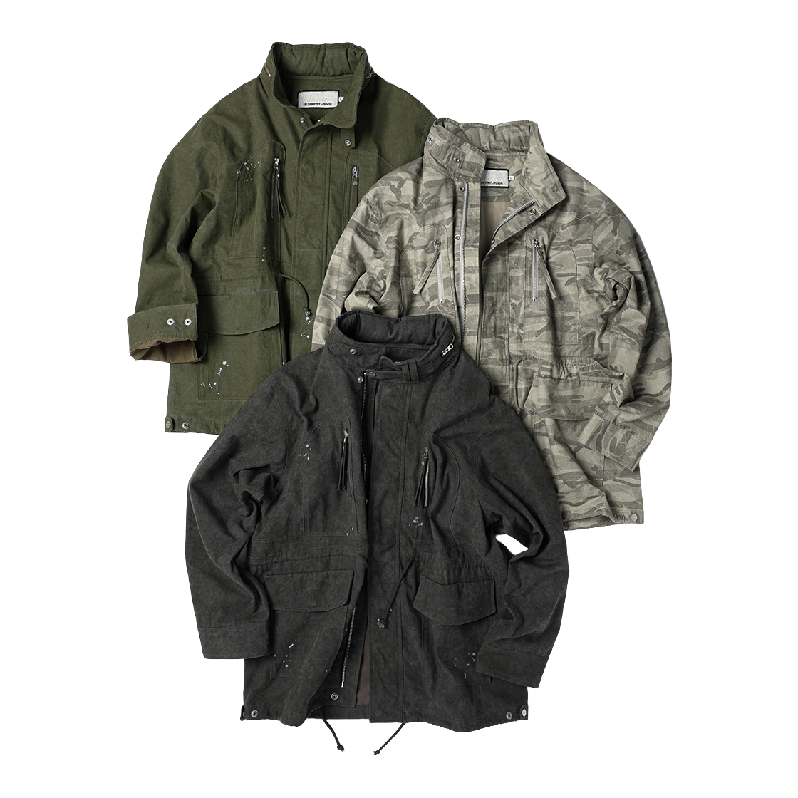 더바이닐하우스 M-65 필드 자켓 차콜(Thevinylhouse M-65 Field Jacket Charcoal) - 5