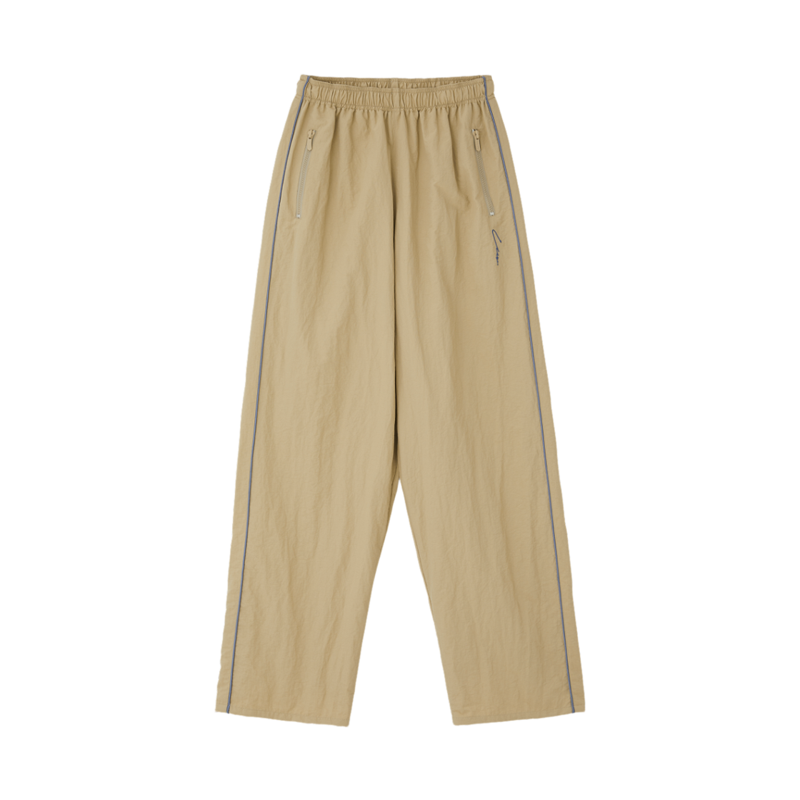 LL26WWPT001BE LLEGE Nylon Track Pants Beige