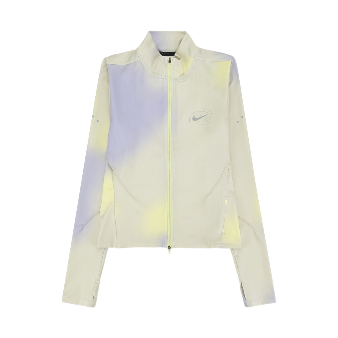 IQ3754-751 (W) Nike Swift Dri-Fit Full-Zip Mid-Layer Running Top Life Lime Sea Glass - Asia