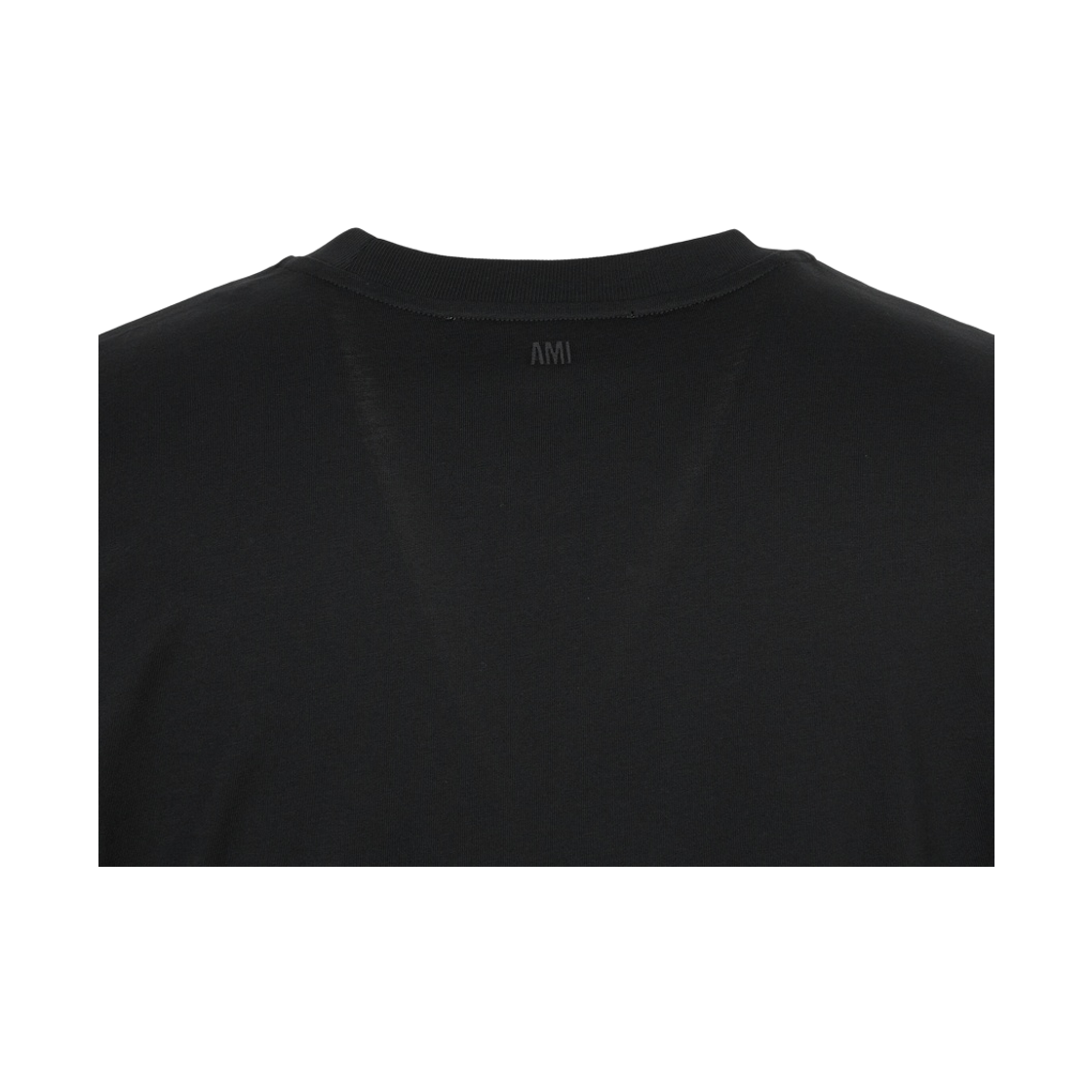 [15% 쿠폰] 아미 스몰 하트 로고 롱슬리브 티셔츠 블랙 화이트 크림([15% 쿠폰] AMI de Coeur Long Sleeve T-Shirt Black White Cream) - 5