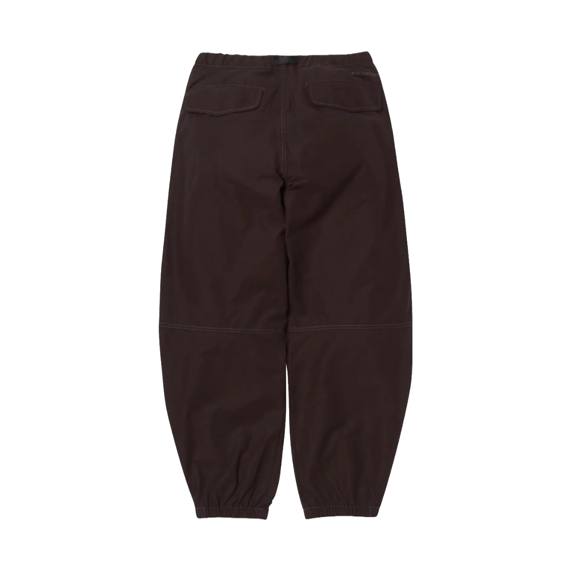 앤드 원더 111 하이 카운트 클로스 사이드 집 헴 팬츠 다크 브라운 - 26FW(And Wander 111 High Count Cloth Side Zip Hem Pants Dark Brown - 26FW) - 2