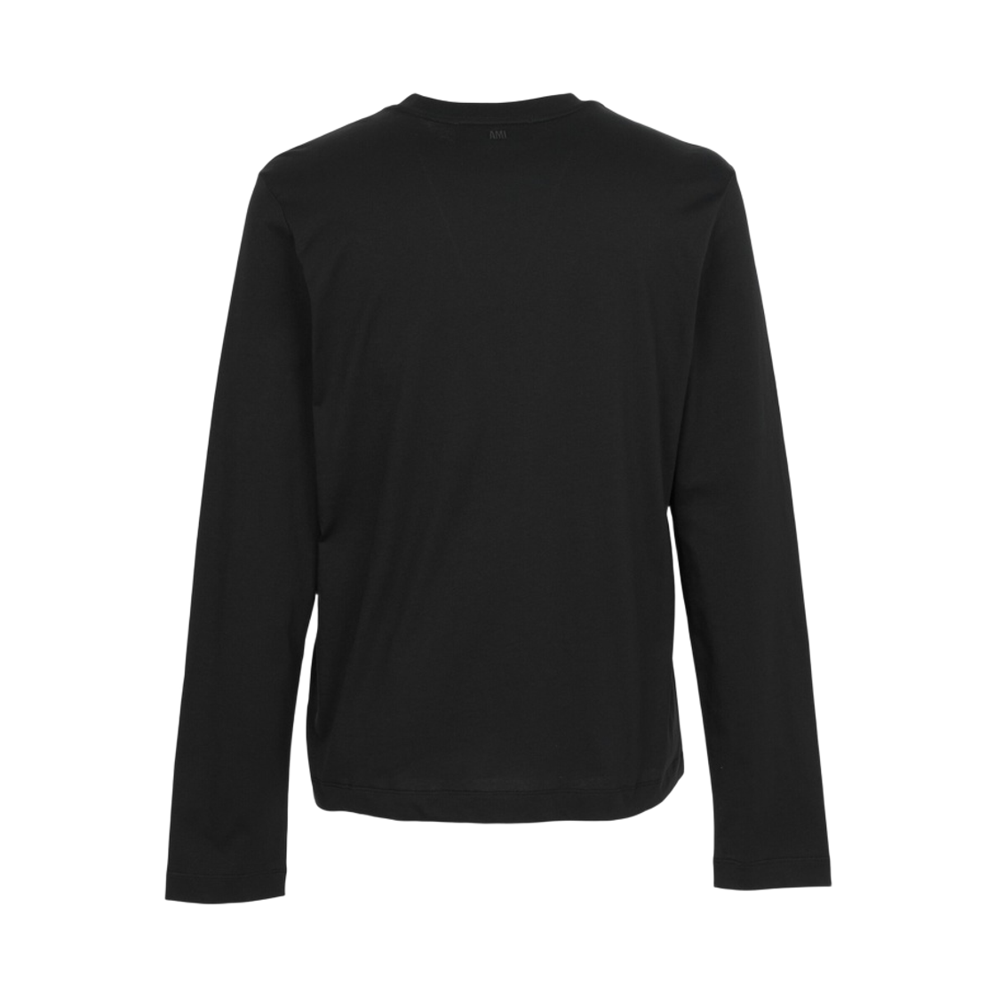 [15% 쿠폰] 아미 스몰 하트 로고 롱슬리브 티셔츠 블랙 화이트 크림([15% 쿠폰] AMI de Coeur Long Sleeve T-Shirt Black White Cream) - 3