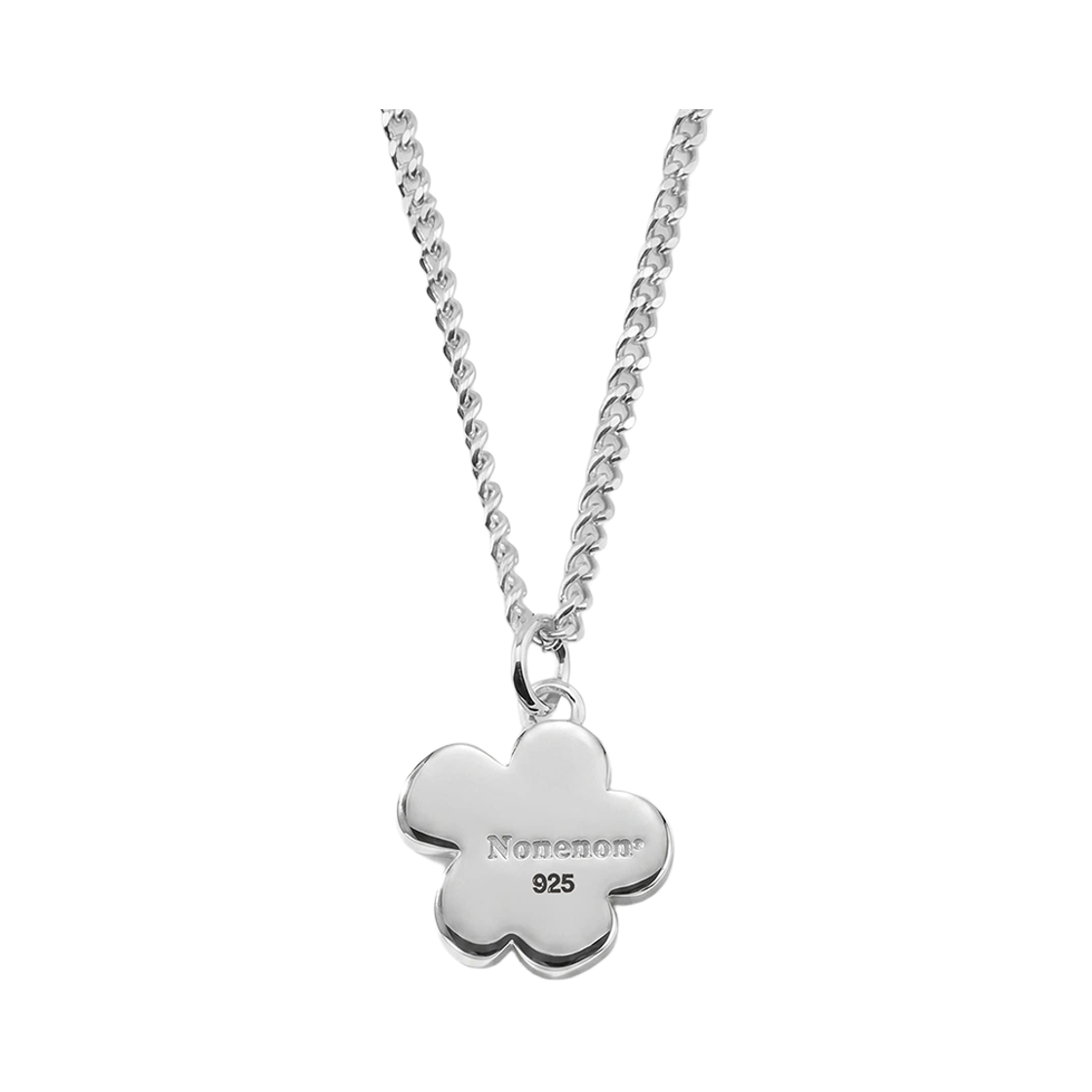 논논 미니 블룸 넥클리스 실버925(Nonenon Mini Bloom Necklace Silver925) - 2