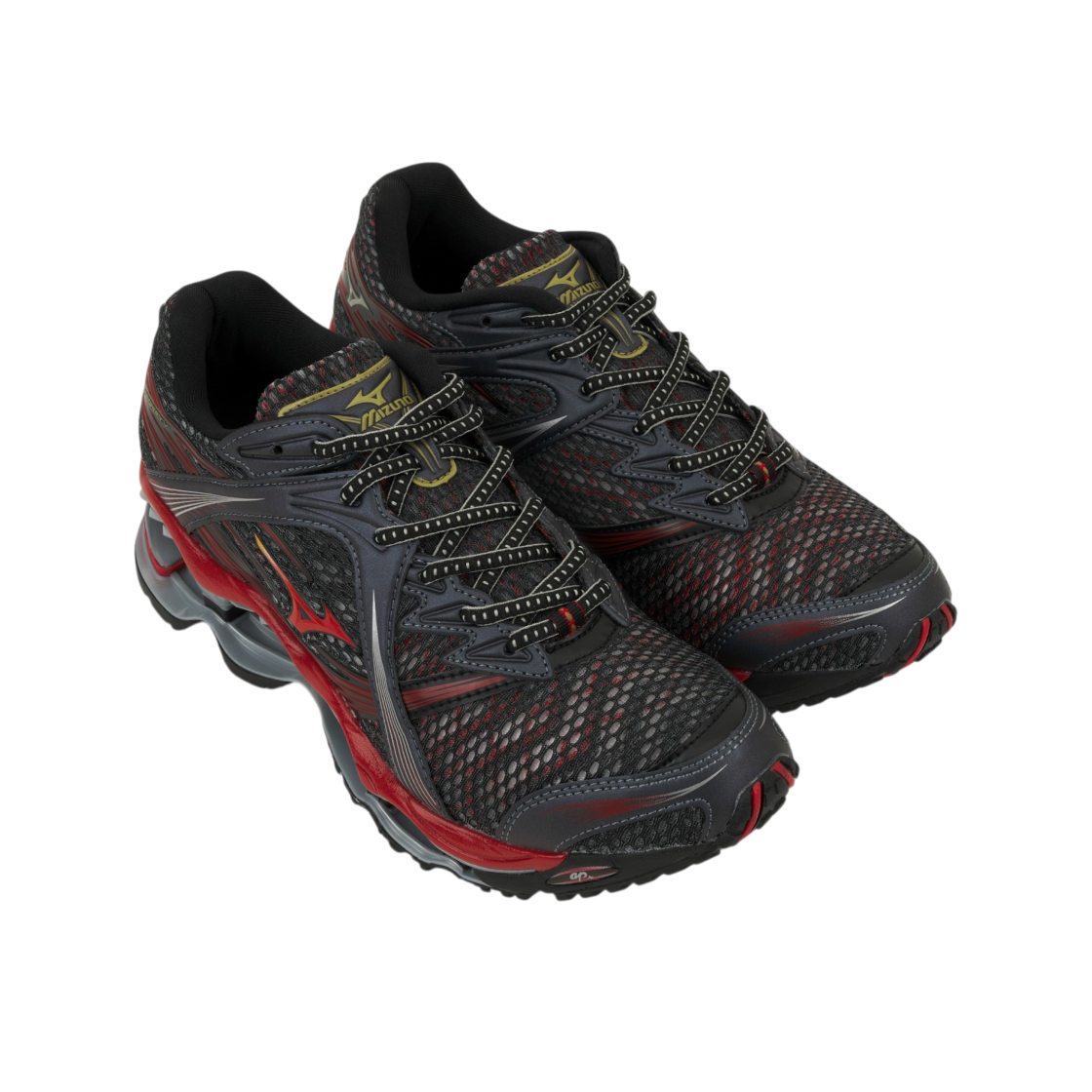 미즈노 웨이브 프로페시 1 하버 미스트 차이니즈 레드(Mizuno Wave Prophecy 1 Harbor Mist Chinese Red) - 4
