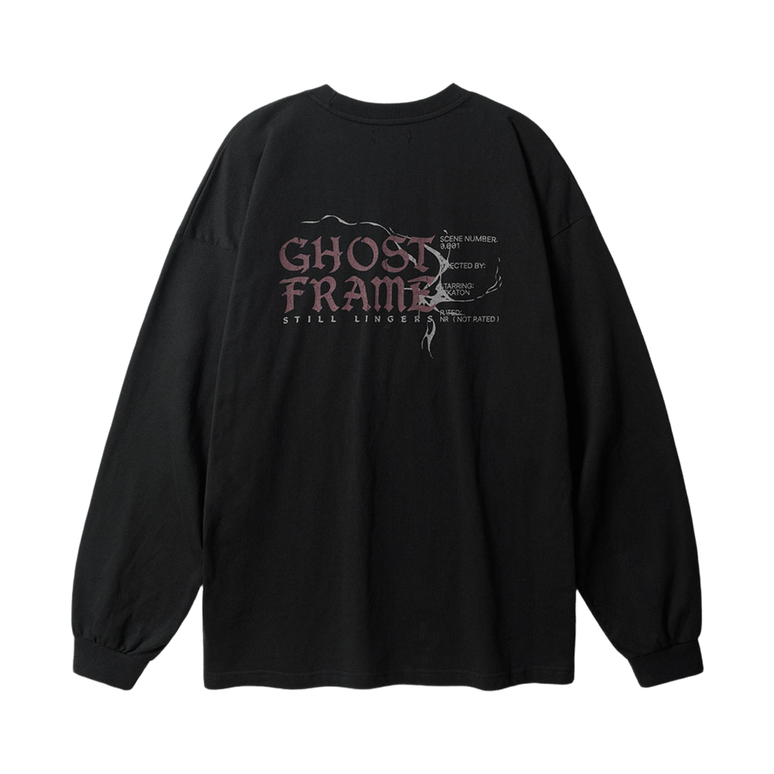 MMLT6979_black_29 EZKATON Ghost Frame Long Sleeve Black MMLT6979