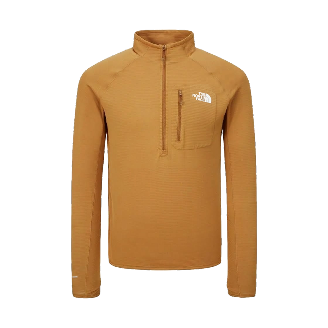 NT7LS98C The North Face Summit Hayes L/S Zip T-Shirt Gold Yellow - 26FW