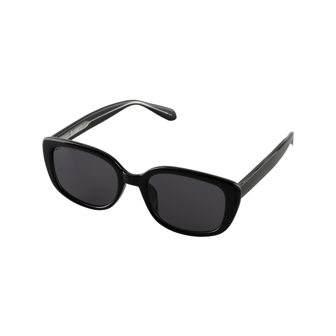 투디터 RI 레트로 패션 사각 뿔테 빅사이즈 자외선차단 선글라스 C1 블랙(2DITOR RI Retro Fashion Square Horn-Rim Big Size UV Protection Sun Glass C1 Black)