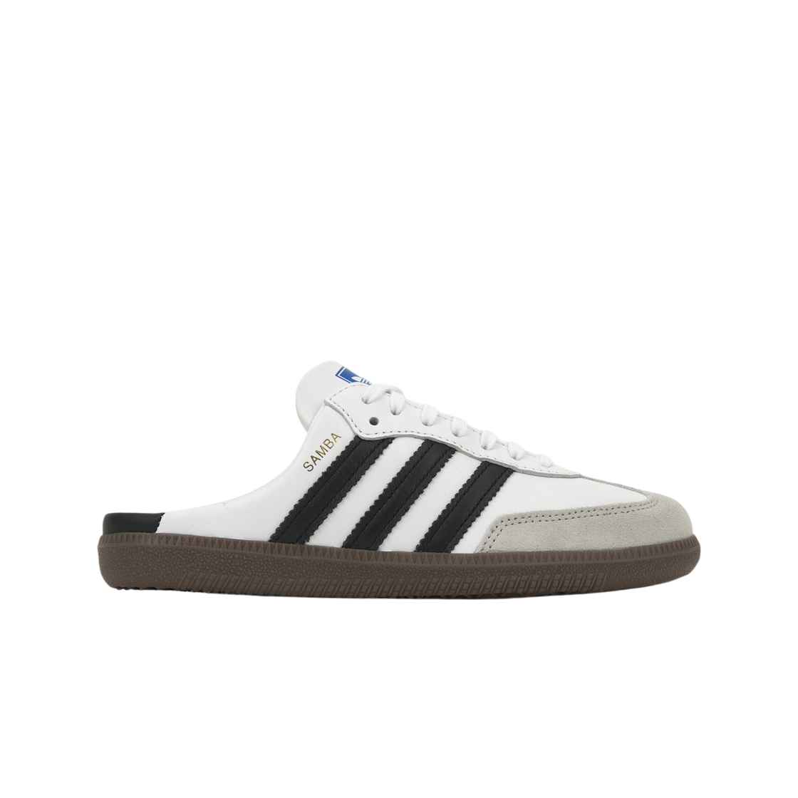 LB3814 (W) Adidas Samba OG Mule Cloud White Core Black