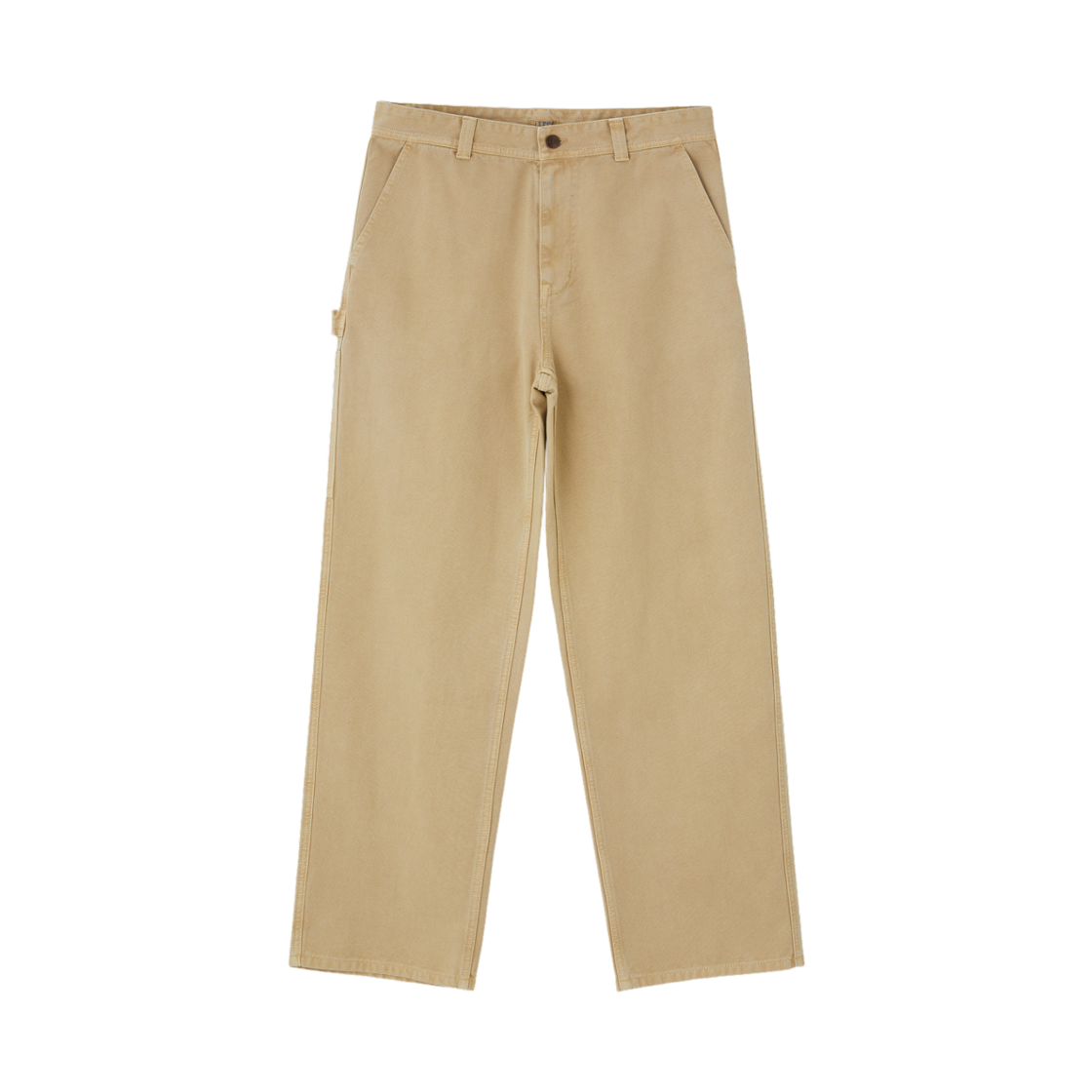 LL26WDPT001BE LLEGE Carpenter Denim Pants Beige
