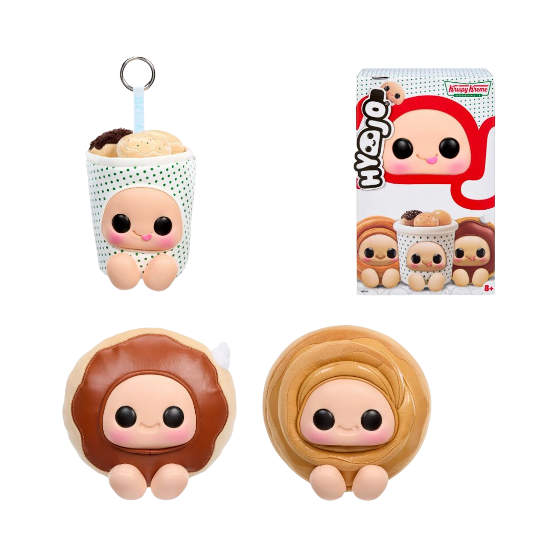 효조 S3 크리스피크림 랜덤박스(Hyojo Krispy Kreme® Doughnuts Series Blind Box Squishy Collectible) - 1