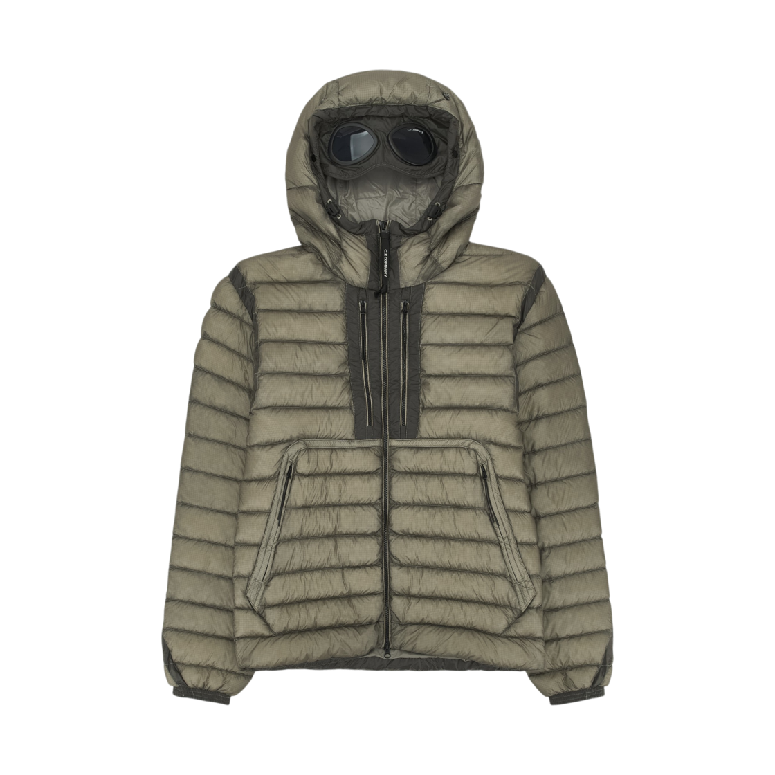C.P. 컴퍼니 D.D. 쉘 고글 체스트 포켓 자켓 폴른 락 - 26FW(C.P. Company D.D. Shell Goggle Chest Pocket Jacket Fallen Rock - 26FW) - 1
