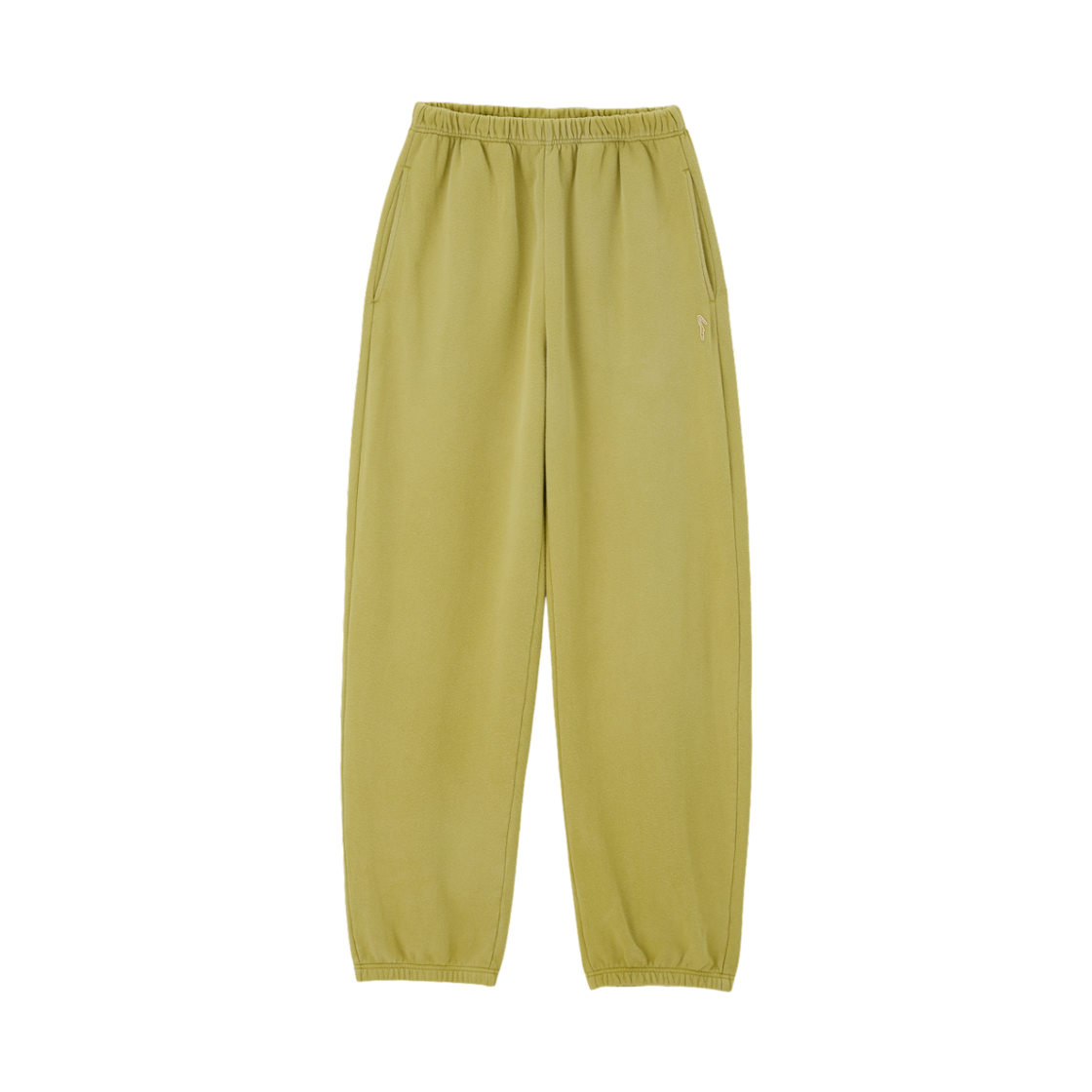 LL26WSPT001OL LLEGE Garment Dyed Sweat Jogger Pants Olive