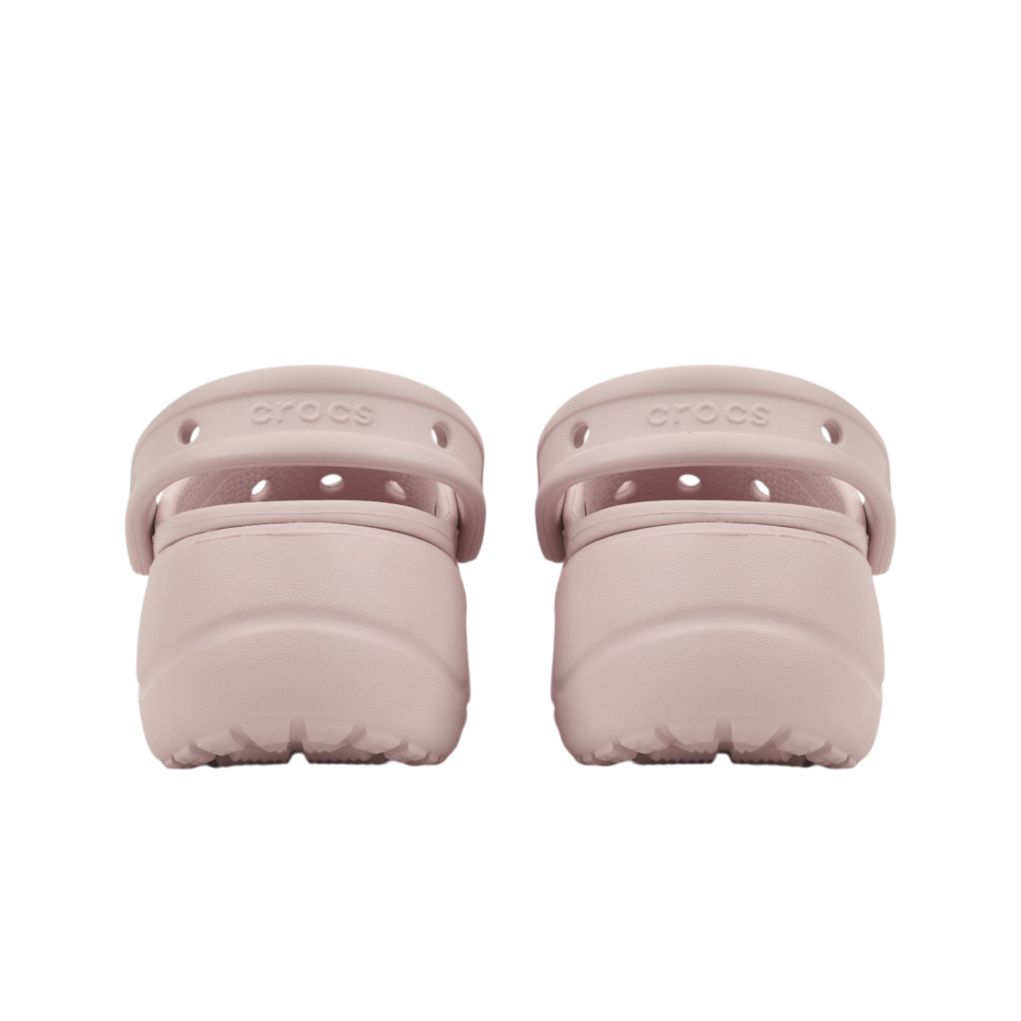 (W) 크록스 바야 플랫폼 클로그 베어리 핑크((W) Crocs Baya Platform Clog Barely Pink) - 6