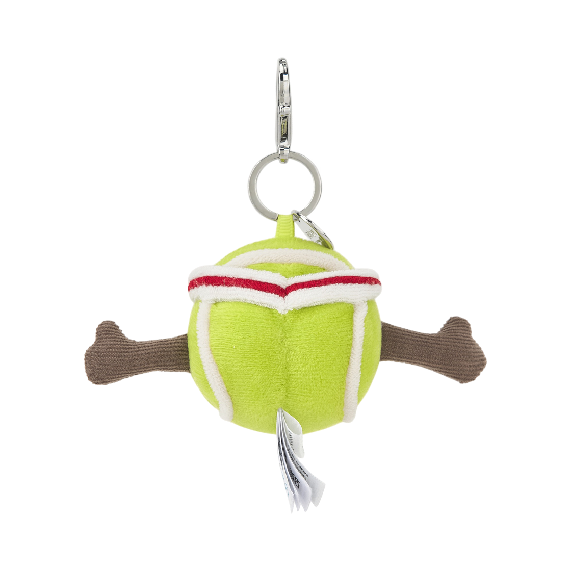 젤리캣 어뮤저블 스포츠 테니스 백 참 옐로우(Jellycat Amuseables Sports Tennis Bag Charm Yellow) - 2
