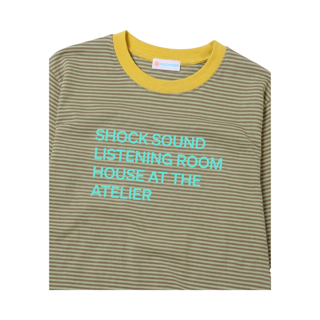 피드파이퍼 쇼크 사운드 스트라이프 L/S 올리브(PIEDPIPER Shock Sound Stripe L/S Olive) - 3