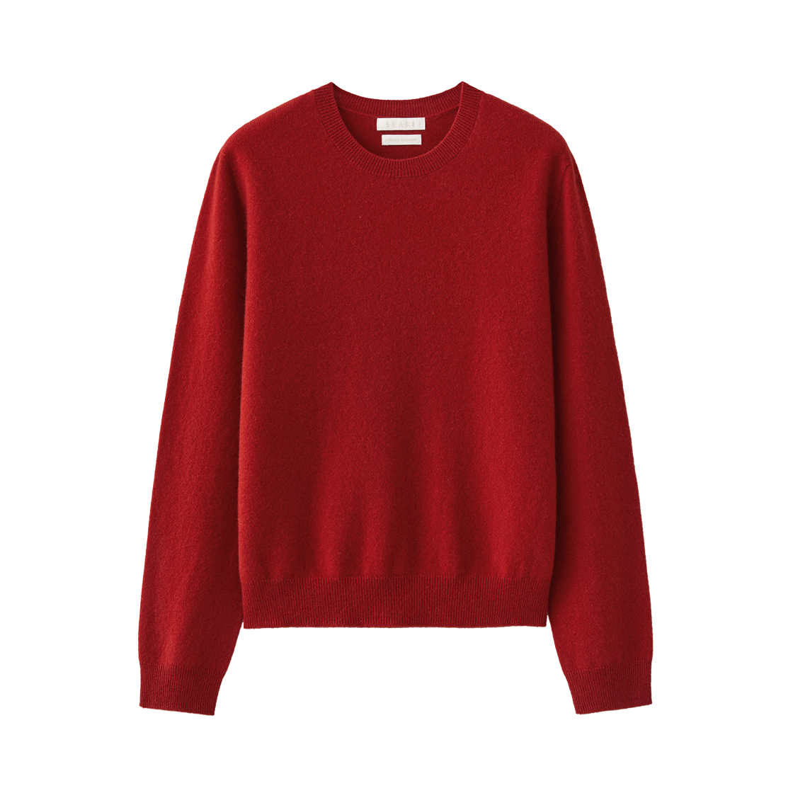 SBF3CK02WRR (W) Fine Cashmere 100 Wholegarment Knit Lip Red
