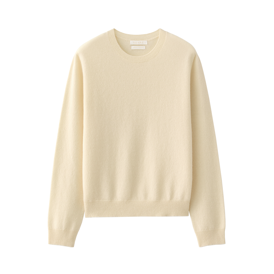 SBF3CK02WBT (W) Fine Cashmere 100 Wholegarment Knit Butter