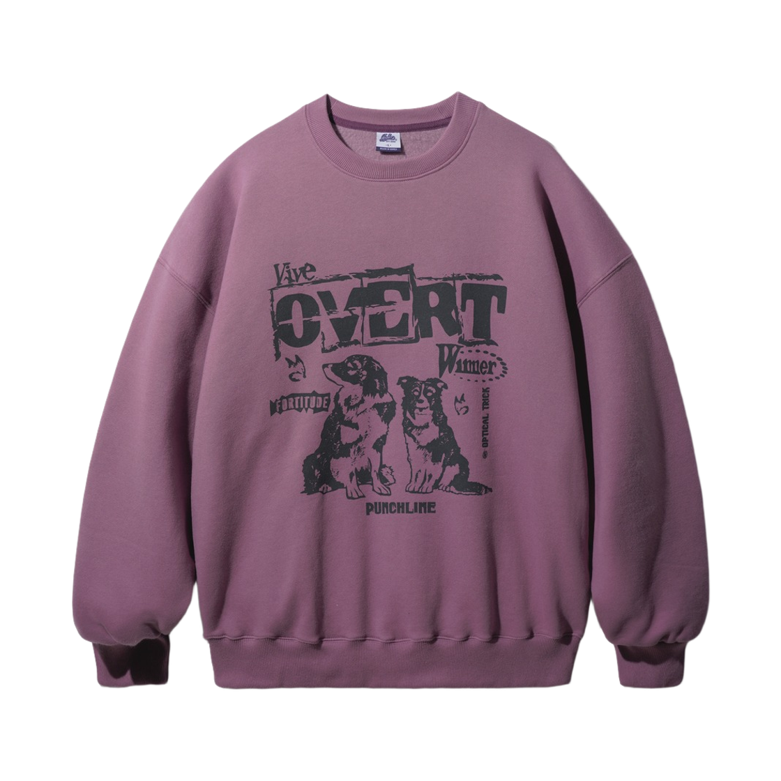 ISMT6224_Palepurple_29 PUNCHLINE Overt Sweatshirts Palepurple ISMT6224