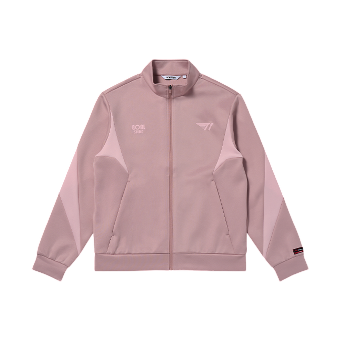 T1 클럽하우스 트랙 재킷 인디 핑크(T1 Clubhouse Track Jacket Indie Pink) - 1