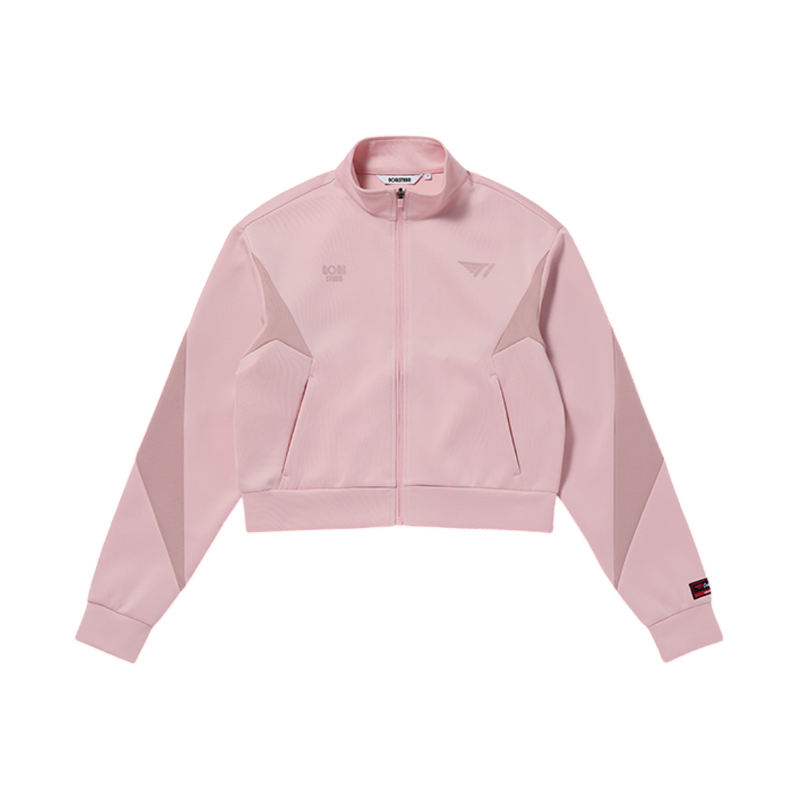 (W) T1 클럽하우스 트랙 재킷 라이트 핑크((W) T1 Clubhouse Track Jacket Light Pink)
