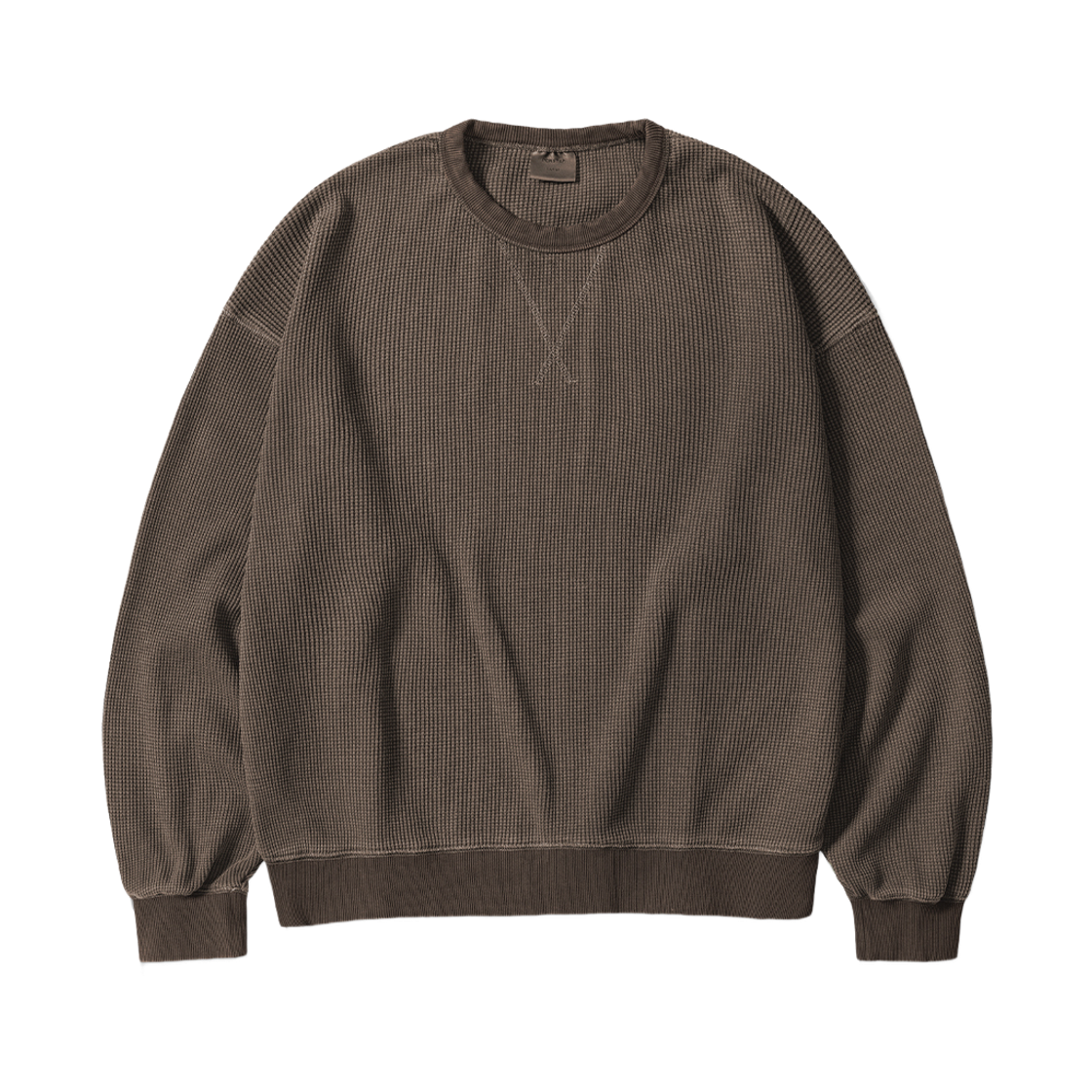 JUMT4781_smokebrown_29 PERSTEP Kindling Pigment Sweatshirt Smokebrown JUMT4781