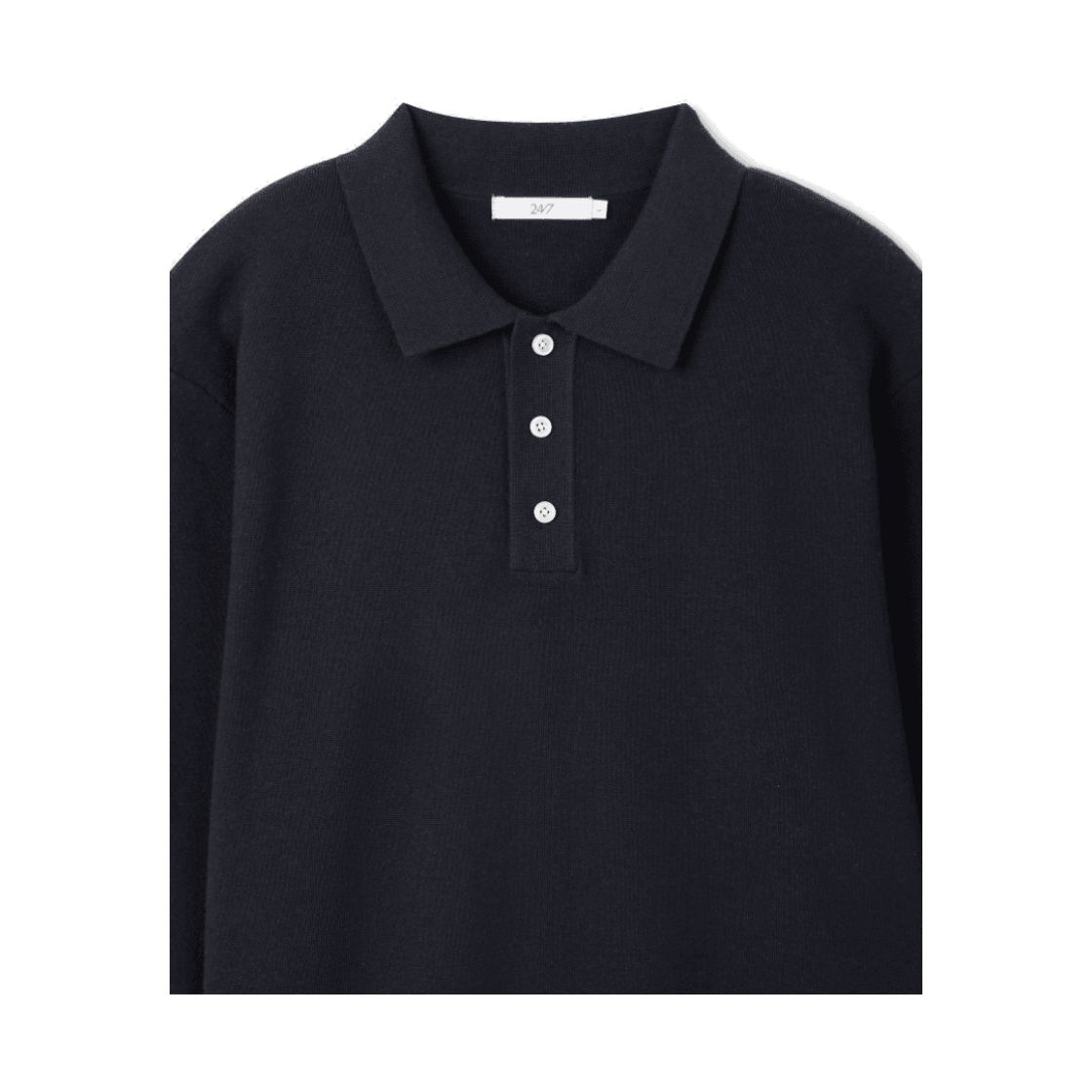 24/7시리즈 폴로 칼라 스웨터 다크네이비(24/7 series Polo Collar Sweter Dark Navy) - 3