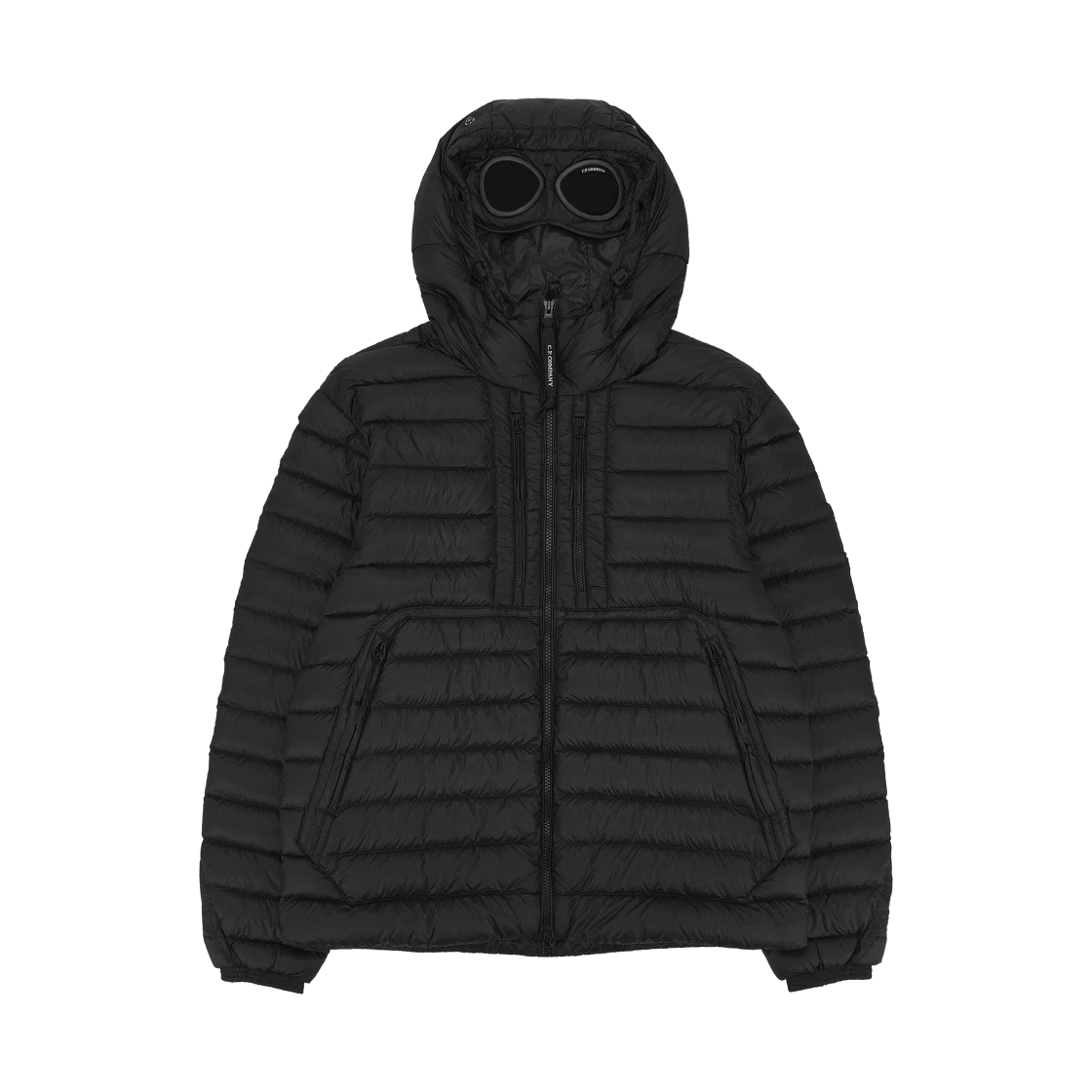 C.P. Company C.P. Company D.D. Shell Goggle Chest Pocket Jacket Black - 26FW