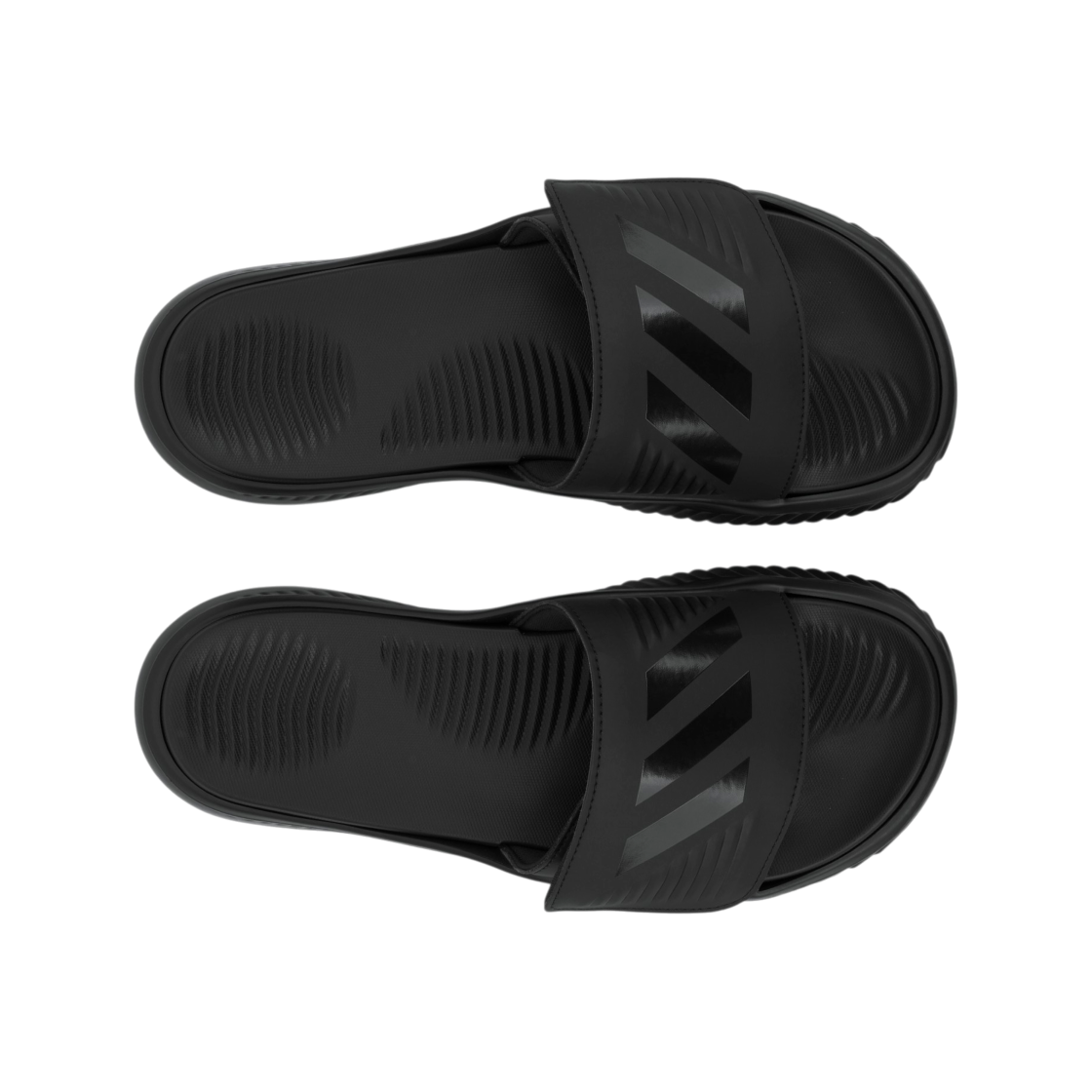 아디다스 알파리스폰스 1.0 슬라이드 코어 블랙(Adidas Alpharesponse 1.0 Slide Core Black) - 5