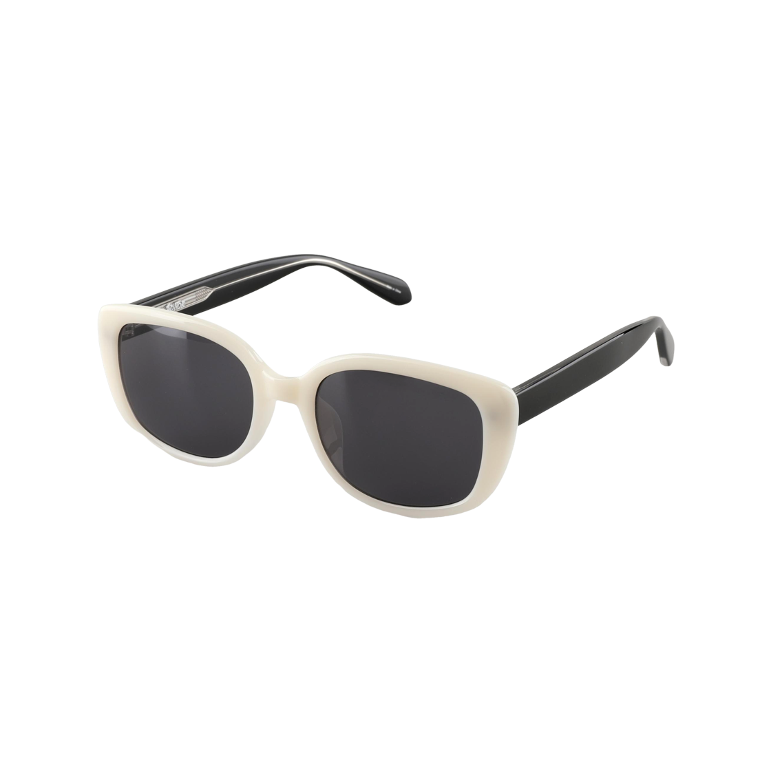 투디터 RI 레트로 패션 사각 뿔테 빅사이즈 자외선차단 선글라스 C3 화이트(2DITOR RI Retro Fashion Square Horn-Rimmed Oversized UV-Blocking Sun Glass C3 White)