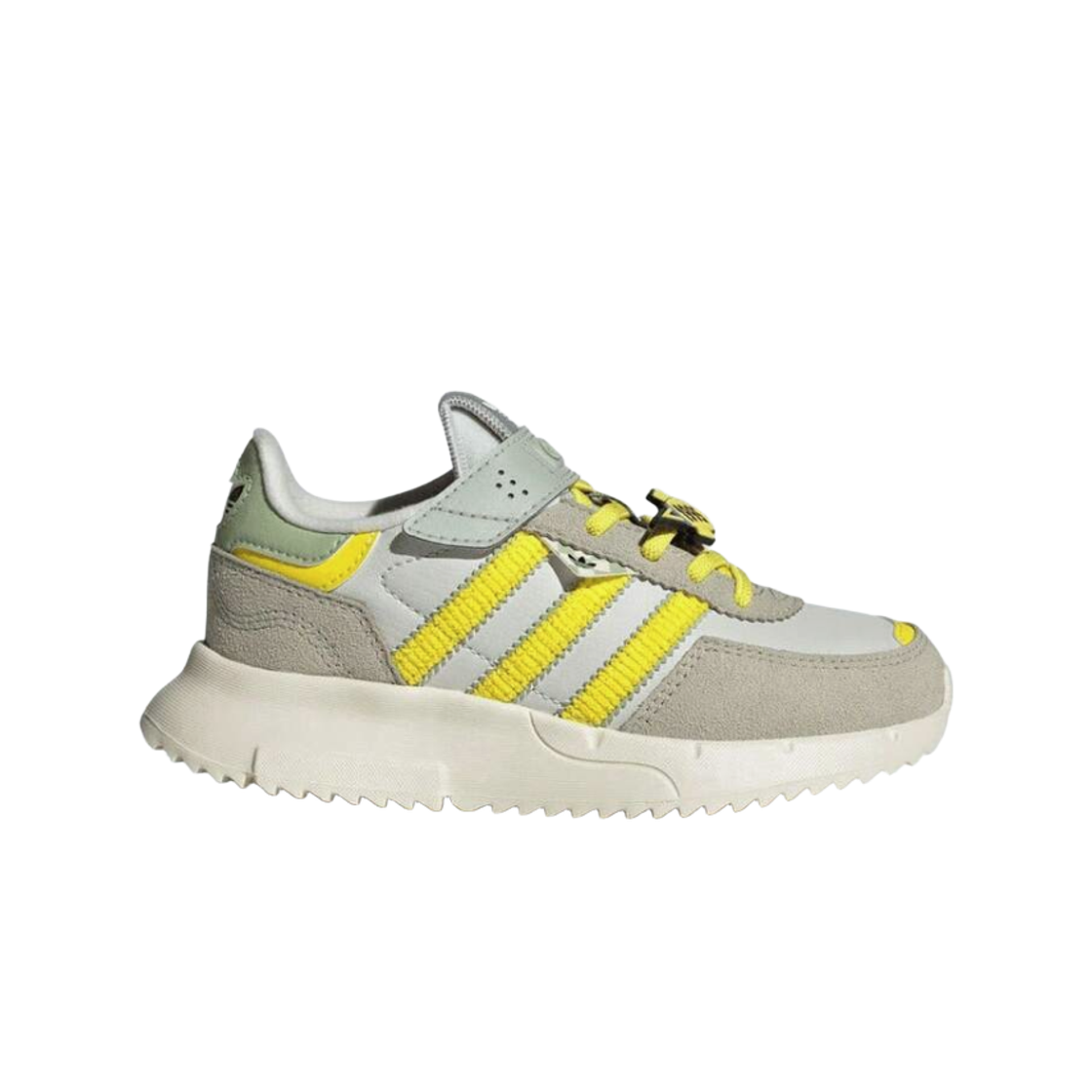 JS2471 (C) Adidas Retropy F2 CF EL Orbit Grey Impact Yellow