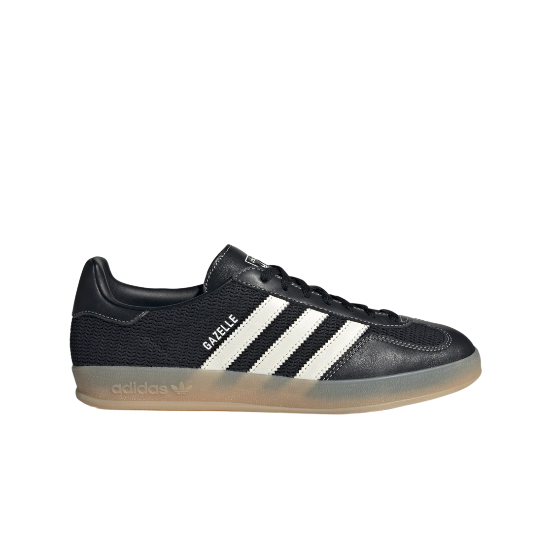 JQ7084 Adidas Gazelle Indoor Core Black Off White