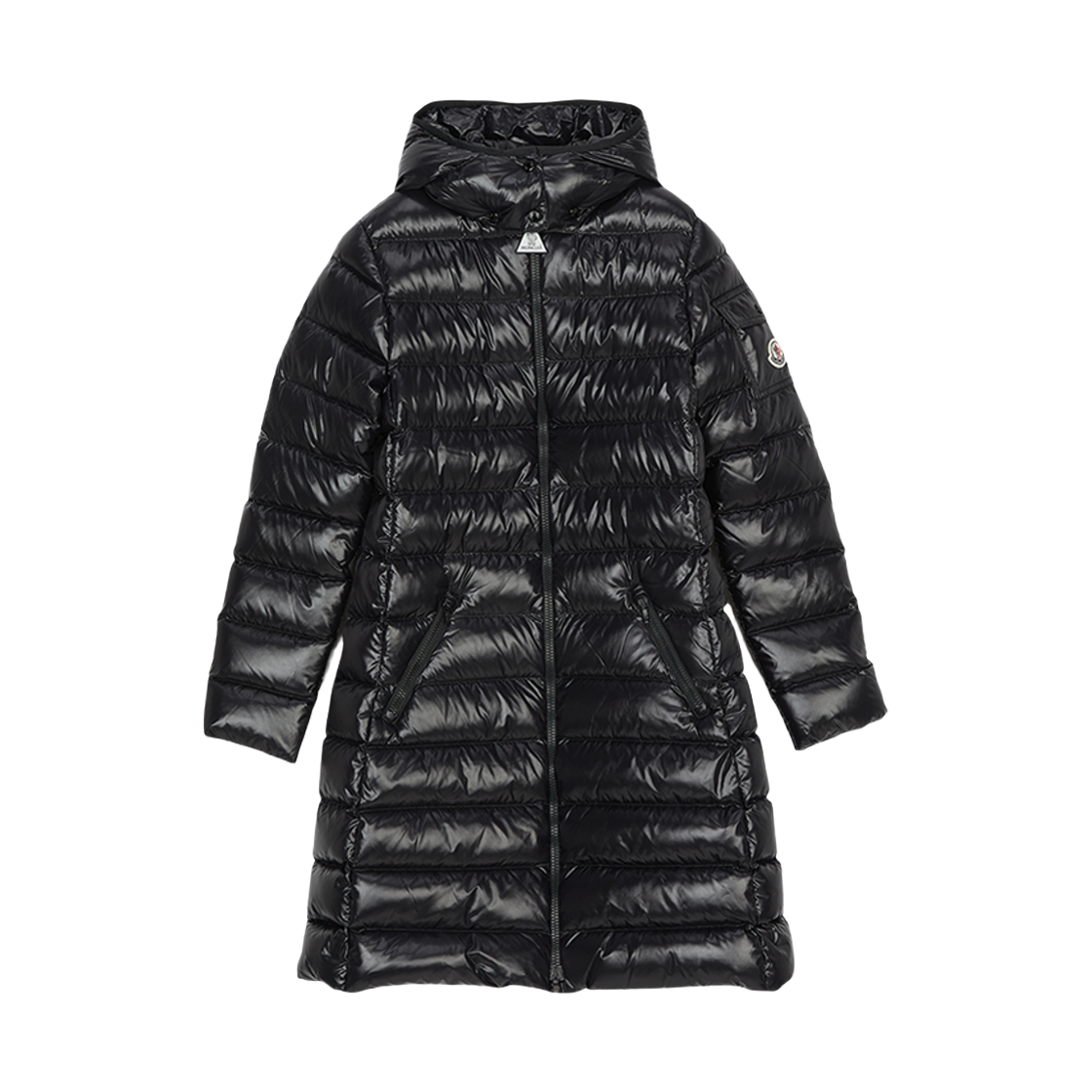 L2-954-1C50110-68950-999 (Kids) Moncler Moka Long Down Jacket Black - 26FW