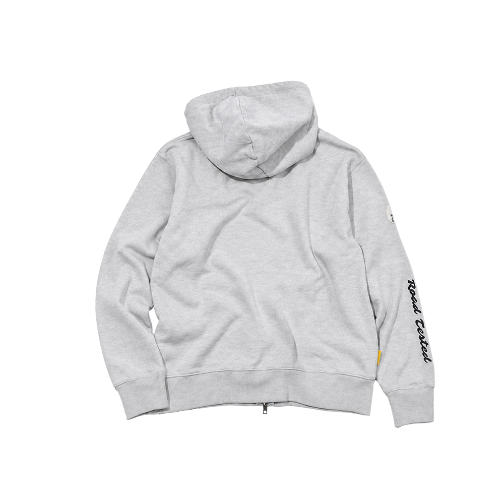 메인부스 헤리티지 워시드 후드 집업 라이트 그레이(MAINBOOTH Heritage Washed Hood Zip-up LIGHT GRAY) - 2