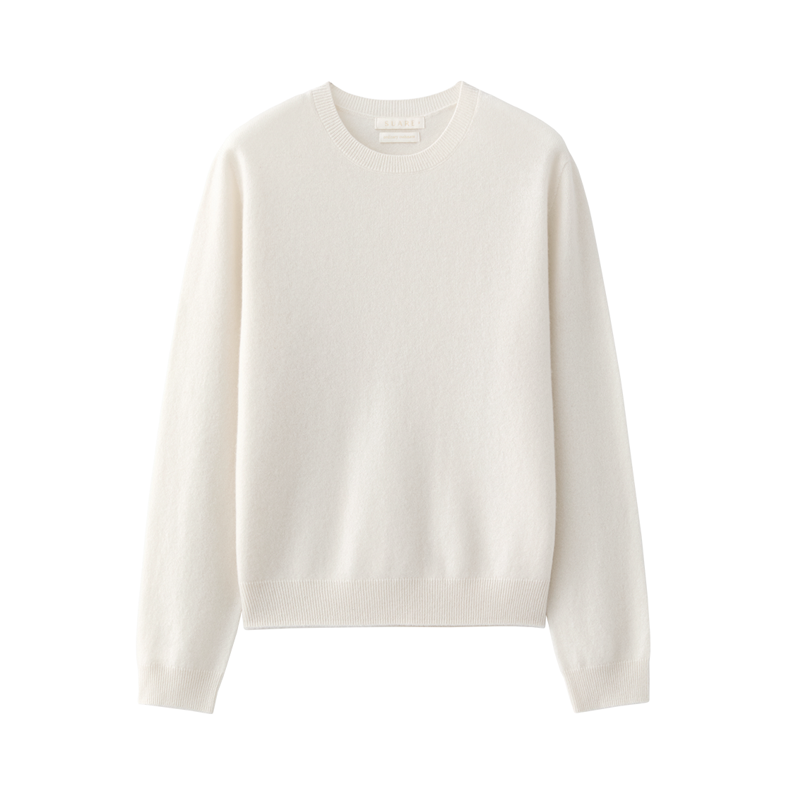 SBF3CK02WIV (W) Suare Women Fine Cashmere 100 Wholegarment Knit Ivory