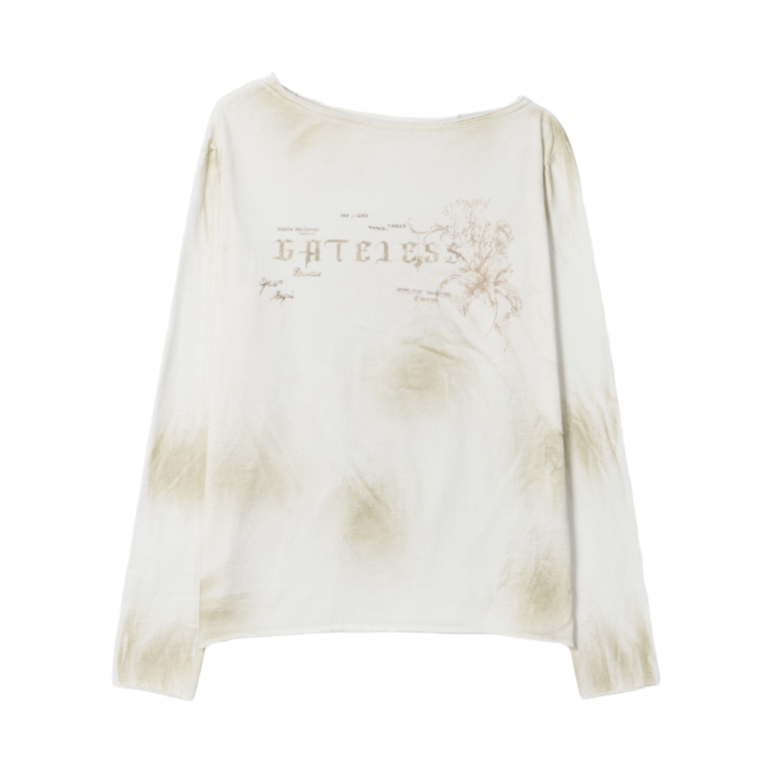 게이트리스 드로잉 롱 슬리브-아이보리(Gateless Drowing Long Sleeve-Ivory) - 1