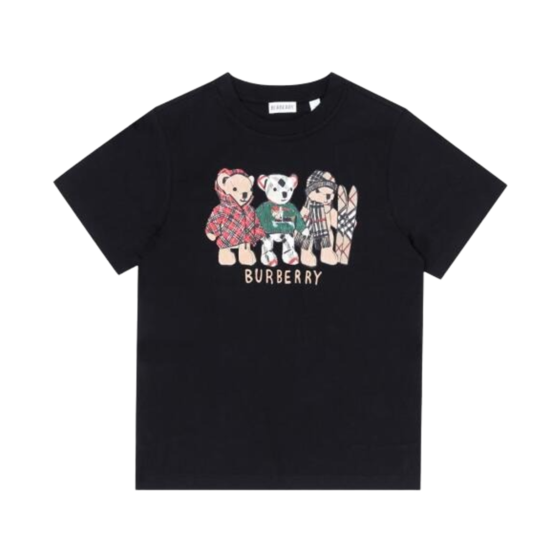 8117539 (Kids) Burberry Thomas Bear T-Shirt Black