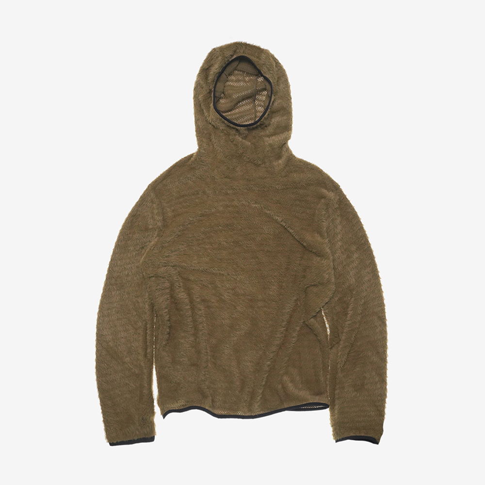 TOP 009 THE ATHER SANCTUARY Vantage Feather Light Hoodie Brown