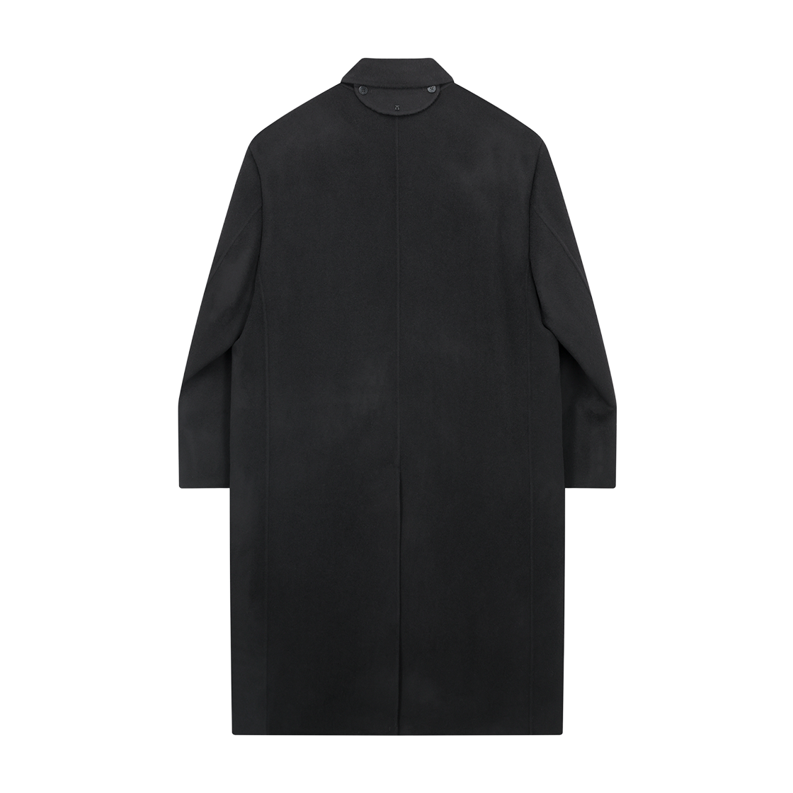 지오송지오 더블 브레스티드 핸드메이드 코트 블랙 ZI5CT513BK(ZIOSONGZIO Double Breasted Handmade Coat Black) - 2