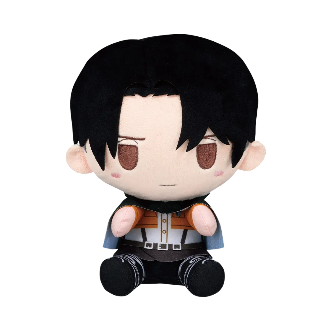 - Bandai Ichiban Kuji Attack on Titan Choices and Consequences Last Prize Chokonokko Plush Toy Levi