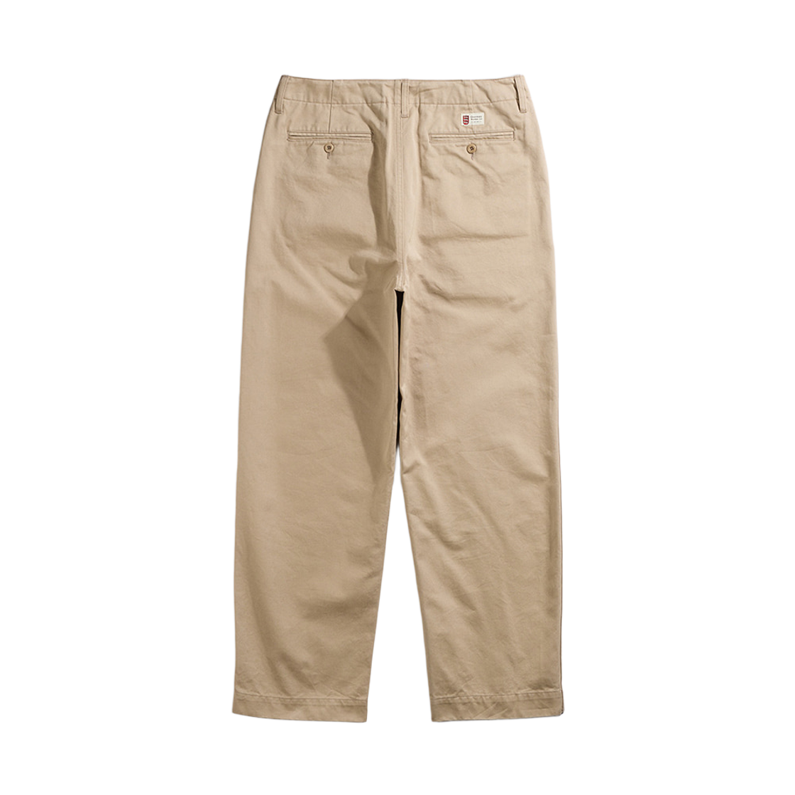 건지울른스 1940 오피서 치노 팬츠 라이트 카키(Guernsey Woollens 1940 Officer Chino Pants Light Khaki) - 2