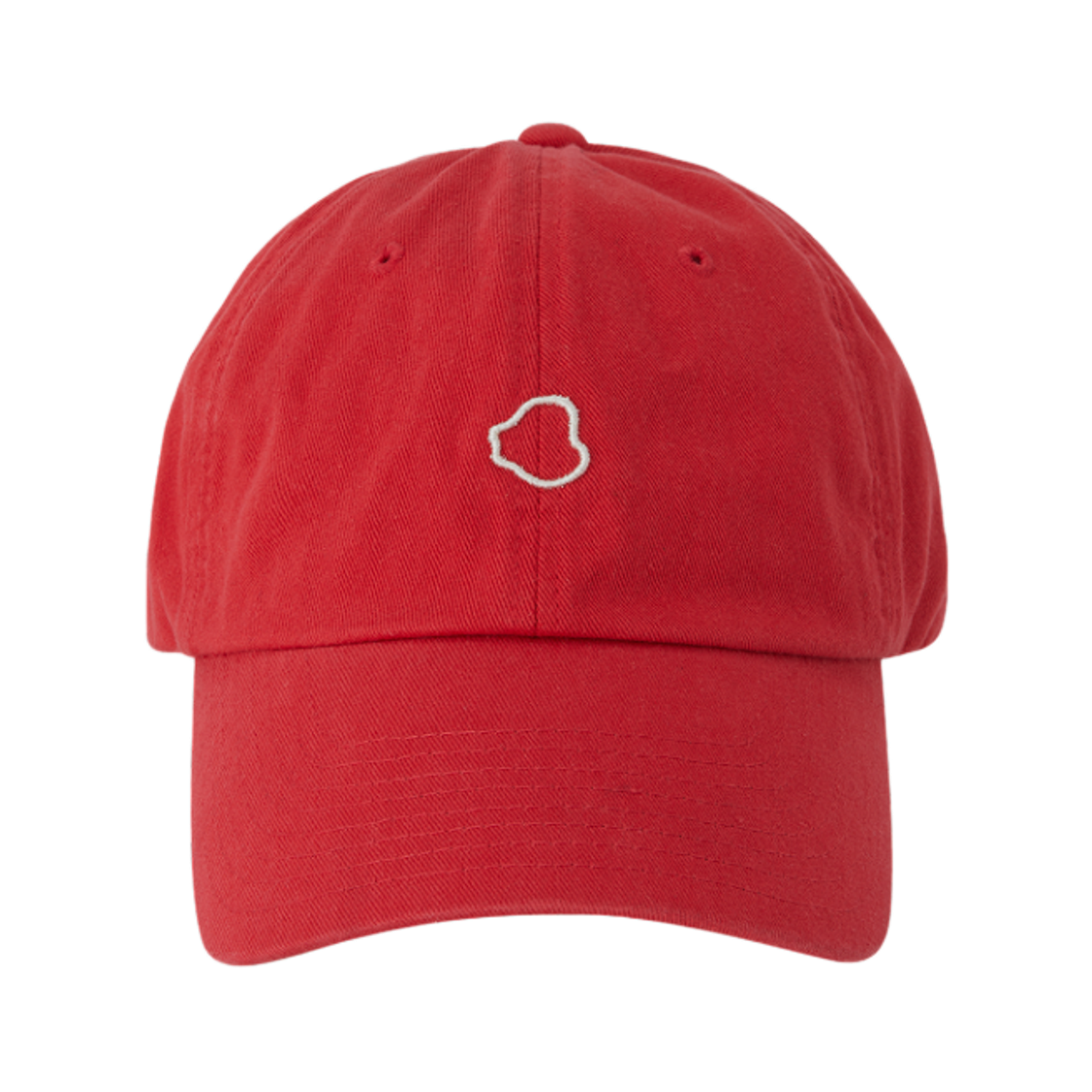 LL26WACP002RD LLEGE Jubangwol Outline Cap Red