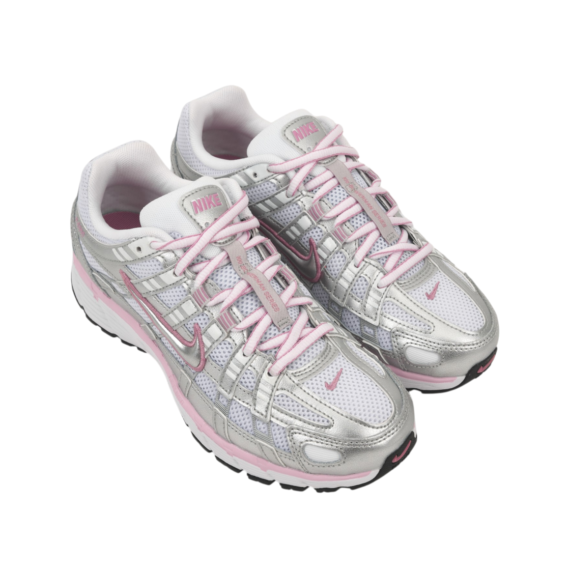 (W) 나이키 P-6000 화이트 엘리멘탈 핑크((W) Nike P-6000 White Elemental Pink) - 4