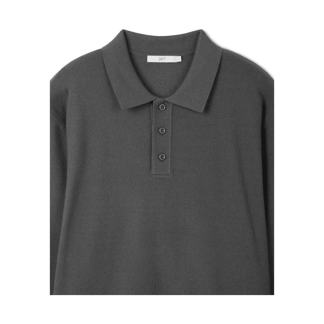 24/7시리즈 폴로 칼라 스웨터 카키(24/7 series Polo Collar Sweter Khaki) - 3