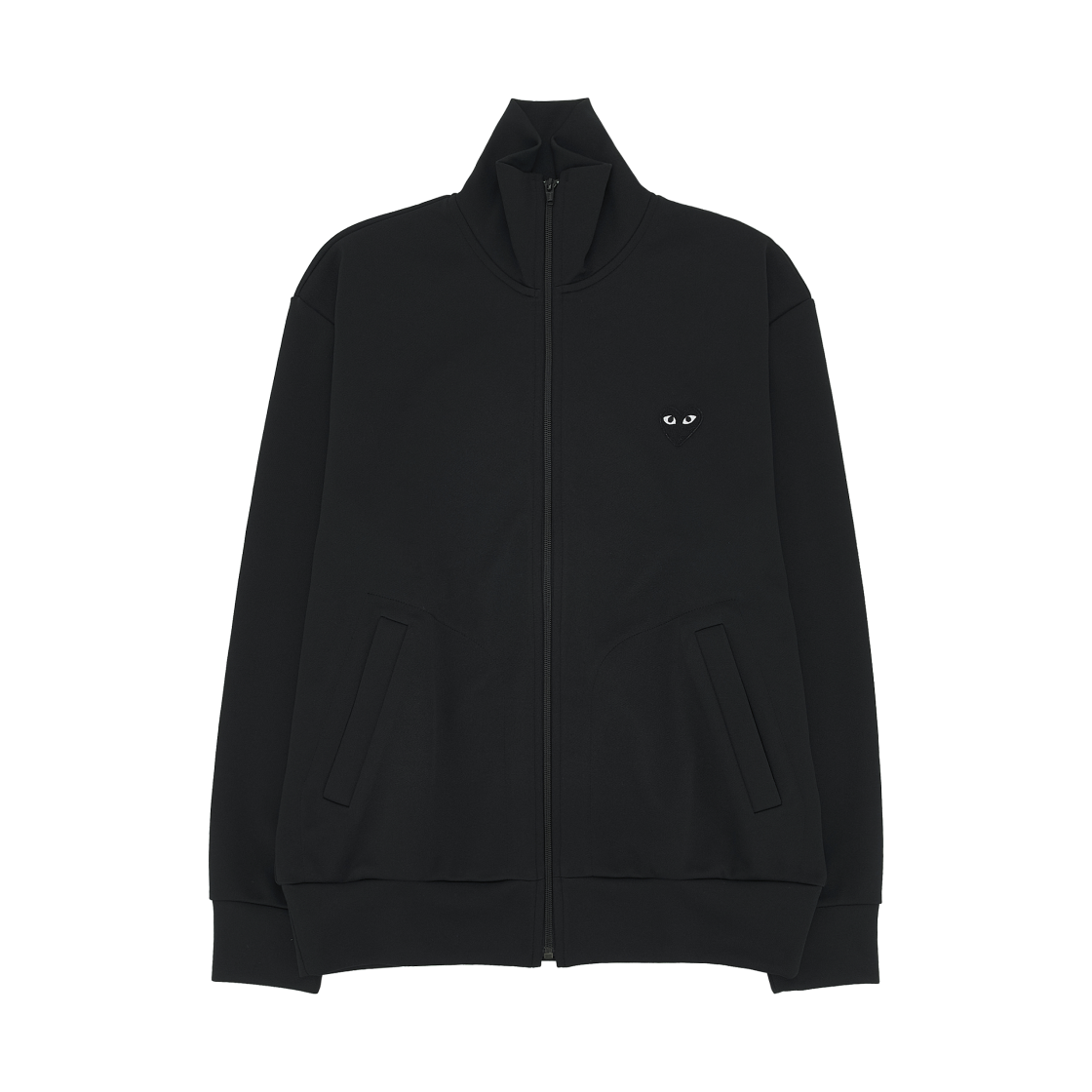 플레이 꼼데가르송 블랙 하트 와펜 트랙 자켓 블랙(Play Comme des Garcons Black Heart Wappen Track Jacket Black)