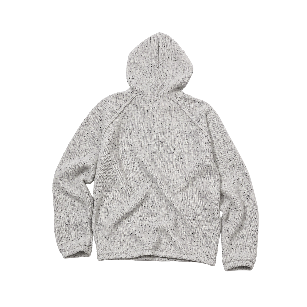 메인부스 그레인 후디드 스웨터 그레이(MAINBOOTH Grain Hooded Sweater GRAY) - 2